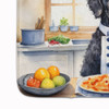 Curly-Coated Retriever The Chef Memory Foam Bath/Kitchen Mat product image at NuMercy 4
