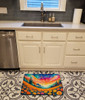 Marigolds in Color Memory Foam Bath/Kitchen Mat product image at NuMercy 2
