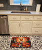 Red Basenji Fall Memory Foam Bath/Kitchen Mat product image at NuMercy 2