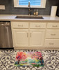 Michigan Apple Blossoms in Watercolor Memory Foam Bath/Kitchen Mat DAC1671 product image at NuMercy 2