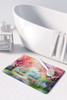 Michigan Apple Blossoms in Watercolor Memory Foam Bath/Kitchen Mat DAC1671 product image at NuMercy 3