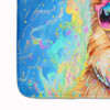 Pomeranian Hippie Dawg Memory Foam Bath/Kitchen Mat DAC2541 product image at NuMercy 4