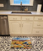 Nevada Sagebrush in Watercolor Memory Foam Bath/Kitchen Mat DAC1683 product image at NuMercy 2