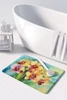 Orchids in Watercolor Memory Foam Bath/Kitchen Mat DAC1558 product image at NuMercy 3