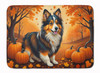 Sheltie Fall Memory Foam Bath/Kitchen Mat product image at NuMercy