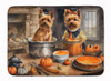 Norwich Terrier Fall Kitchen Pumpkins Memory Foam Bath/Kitchen Mat product image at NuMercy
