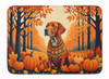Vizsla Fall Memory Foam Bath/Kitchen Mat product image at NuMercy