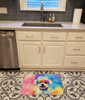 Bichon Frise Hippie Dawg Memory Foam Bath/Kitchen Mat DAC2462 product image at NuMercy 2
