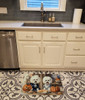 Bichon Frise Fall Kitchen Pumpkins Memory Foam Bath/Kitchen Mat DAC1739 product image at NuMercy 2
