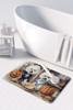 Bichon Frise Fall Kitchen Pumpkins Memory Foam Bath/Kitchen Mat DAC1739 product image at NuMercy 3
