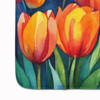 Tulips in Watercolor Memory Foam Bath/Kitchen Mat DAC1620 product image at NuMercy 4