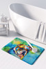 English Bulldog Hippie Dawg Memory Foam Bath/Kitchen Mat DAC2475 product image at NuMercy 3
