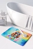 Cavalier Spaniel Hippie Dawg Memory Foam Bath/Kitchen Mat DAC2484 product image at NuMercy 3