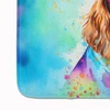 Cavalier Spaniel Hippie Dawg Memory Foam Bath/Kitchen Mat DAC2484 product image at NuMercy 4