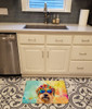 Cairn Terrier Hippie Dawg Memory Foam Bath/Kitchen Mat DAC2480 product image at NuMercy 2
