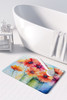 Gerbera Daisies in Watercolor Memory Foam Bath/Kitchen Mat DAC1571 product image at NuMercy 3