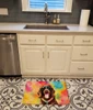 Chocolate Labrador Hippie Dawg Memory Foam Bath/Kitchen Mat DAC2526 product image at NuMercy 2