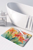 Lilies in Watercolor Memory Foam Bath/Kitchen Mat DAC1588 product image at NuMercy 3