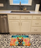 Doberman Pinscher Hippie Dawg Memory Foam Bath/Kitchen Mat DAC2503 product image at NuMercy 2