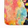 Doberman Pinscher Hippie Dawg Memory Foam Bath/Kitchen Mat DAC2503 product image at NuMercy 4
