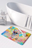 French Bulldog Hippie Dawg Memory Foam Bath/Kitchen Mat DAC2507 product image at NuMercy 3