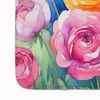 Ranunculus in Watercolor Memory Foam Bath/Kitchen Mat DAC1603 product image at NuMercy 4