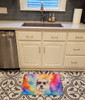 Westie Hippie Dawg Memory Foam Bath/Kitchen Mat DAC2573 product image at NuMercy 2
