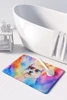 Westie Hippie Dawg Memory Foam Bath/Kitchen Mat DAC2573 product image at NuMercy 3