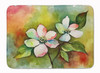 Virginia American Dogwood in Watercolor Memory Foam Bath/Kitchen Mat DAC1713 product image at NuMercy