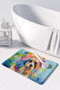 Afghan Hound Hippie Dawg Memory Foam Bath/Kitchen Mat product image at NuMercy 3
