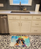 Bernese Mountain Dog Hippie Dawg Memory Foam Bath/Kitchen Mat DAC2461 product image at NuMercy 2