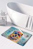 Chow Chow Hippie Dawg Memory Foam Bath/Kitchen Mat DAC2491 product image at NuMercy 3