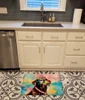Chocolate Labrador Hippie Dawg Memory Foam Bath/Kitchen Mat DAC2524 product image at NuMercy 2