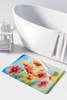 Gerbera Daisies in Watercolor Memory Foam Bath/Kitchen Mat DAC1573 product image at NuMercy 3