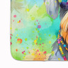 Schnauzer Hippie Dawg Memory Foam Bath/Kitchen Mat DAC2554 product image at NuMercy 4