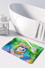 Siberian Husky Hippie Dawg Memory Foam Bath/Kitchen Mat DAC2564 product image at NuMercy 3
