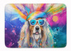 Bearded Collie Hippie Dawg Memory Foam Bath/Kitchen Mat DAC2456 product image at NuMercy