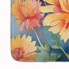 Chrysanthemums in Watercolor Memory Foam Bath/Kitchen Mat DAC1551 product image at NuMercy 4