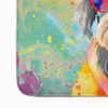 Schnauzer Hippie Dawg Memory Foam Bath/Kitchen Mat DAC2555 product image at NuMercy 4