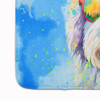 Old English Sheepdog Hippie Dawg Memory Foam Bath/Kitchen Mat DAC2535 product image at NuMercy 4