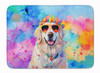 Great Pyrenees Hippie Dawg Memory Foam Bath/Kitchen Mat DAC2515 product image at NuMercy