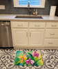 Orchids in Watercolor Memory Foam Bath/Kitchen Mat DAC1564 product image at NuMercy 2