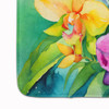 Orchids in Watercolor Memory Foam Bath/Kitchen Mat DAC1564 product image at NuMercy 4