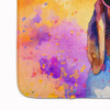 Basset Hound Hippie Dawg Memory Foam Bath/Kitchen Mat product image at NuMercy 4