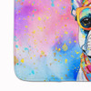 French Bulldog Hippie Dawg Memory Foam Bath/Kitchen Mat DAC2505 product image at NuMercy 4