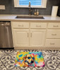 Yellow Labrador Hippie Dawg Memory Foam Bath/Kitchen Mat DAC2529 product image at NuMercy 2
