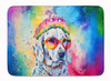 Dalmatian Hippie Dawg Memory Foam Bath/Kitchen Mat DAC2501 product image at NuMercy