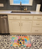 Yellow Labrador Hippie Dawg Memory Foam Bath/Kitchen Mat DAC2528 product image at NuMercy 2