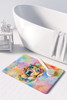 Yellow Labrador Hippie Dawg Memory Foam Bath/Kitchen Mat DAC2528 product image at NuMercy 3