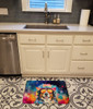 Bernese Mountain Dog Hippie Dawg Memory Foam Bath/Kitchen Mat DAC2459 product image at NuMercy 2